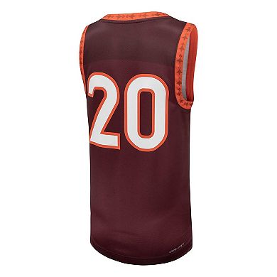 Youth Nike #20 Maroon Virginia Tech Hokies Team Replica Basketball Jersey