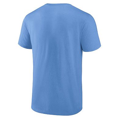 Men's Fanatics Branded Light Blue Tennessee Volunteers Summitt Blue T-Shirt