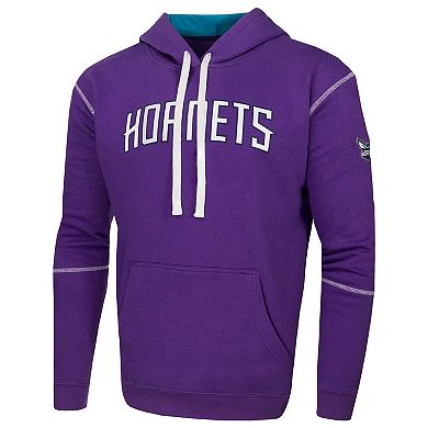 Unisex Purple Stadium Essentials Charlotte Hornets Monument Pullover Hoodie