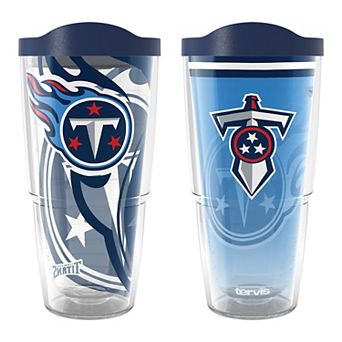 Tervis Tennessee Titans 24oz NFL 2 PACK Genuine & Forever Fan