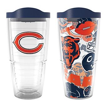 Tervis Chicago Bears NFL 2 Pack Allover & Emblem