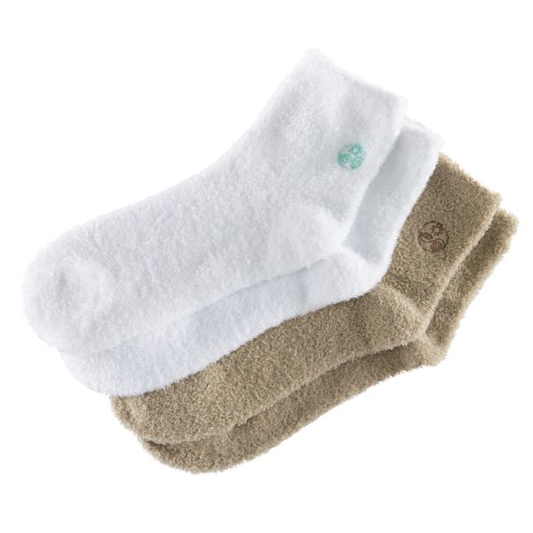 Earth Therapeutics 2-pk. Solid Aloe Socks