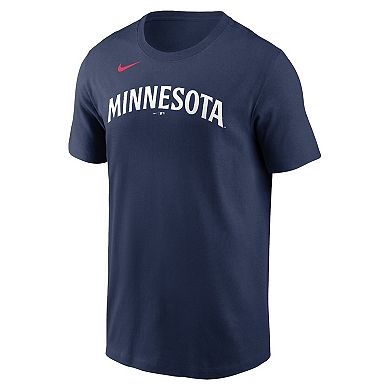 Men's Nike Joe Ryan Navy Minnesota Twins Player Name & Number T-Shirt