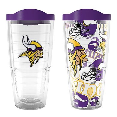 Tervis Minnesota Vikings NFL 2 Pack Allover & Emblem