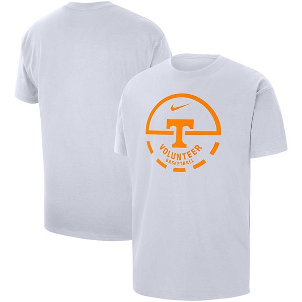 Men's Nike White Tennessee Volunteers Free Throw Basketball T-Shirt