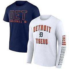 Women's Refried Apparel Navy Detroit Tigers Cropped T-Shirt