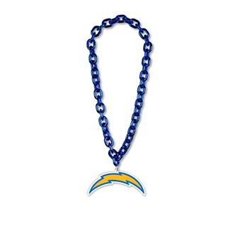 WinCraft Los Angeles Chargers Big Chain Logo Plastic Necklace