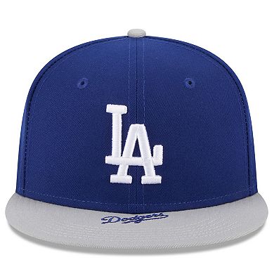 Men's New Era Royal/White Los Angeles Dodgers On Deck 59FIFTY Fitted Hat