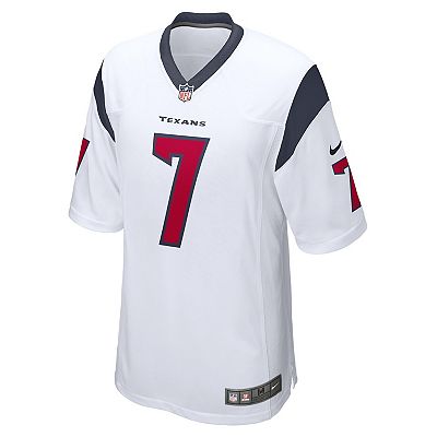 Men s Nike CJ Stroud White Houston Texans 2023 NFL Draft First Round Pick Game Jersey