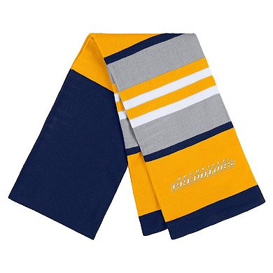 Women's WEAR by Erin Andrews Nashville Predators Stripe Glove & Scarf Set