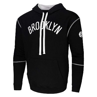 Unisex Black Stadium Essentials Brooklyn Nets Monument Pullover Hoodie