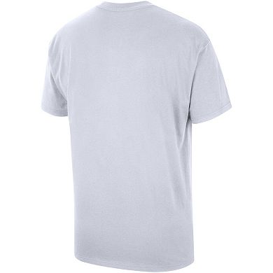 Men's Nike White Michigan State Spartans Free Throw Basketball T-Shirt