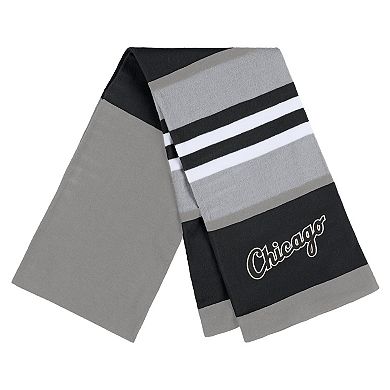 Women's WEAR by Erin Andrews Chicago White Sox Stripe Glove & Scarf Set