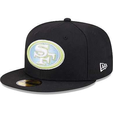 Men's New Era Black San Francisco 49ers Multi 59FIFTY Fitted Hat