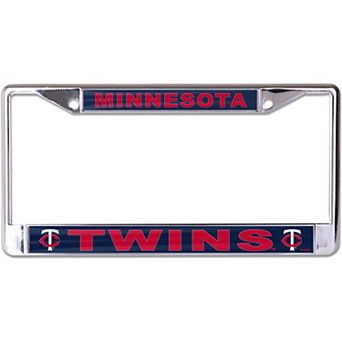 WinCraft Minnesota Twins Primary Logo MVP Metal License Plate Frame