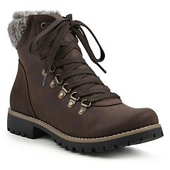 Kohls lace hotsell up boots