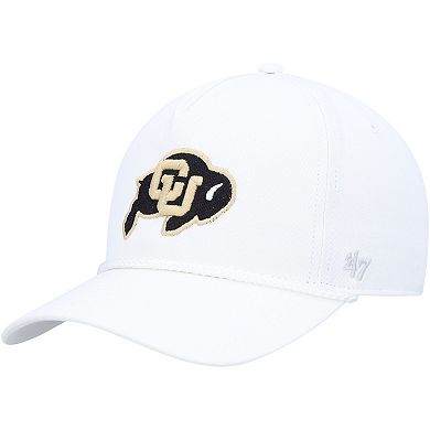 Men's '47 White Colorado Buffaloes Rope Hitch Adjustable Hat