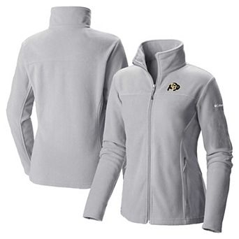 Women's Columbia Gray Colorado Buffaloes Give and Go II Full-Zip Jacket