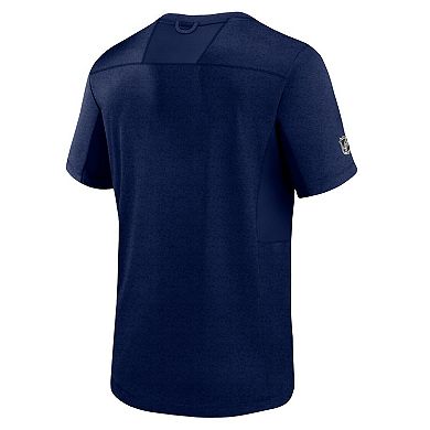 Men's Fanatics Branded  Navy Columbus Blue Jackets Authentic Pro Performance T-Shirt