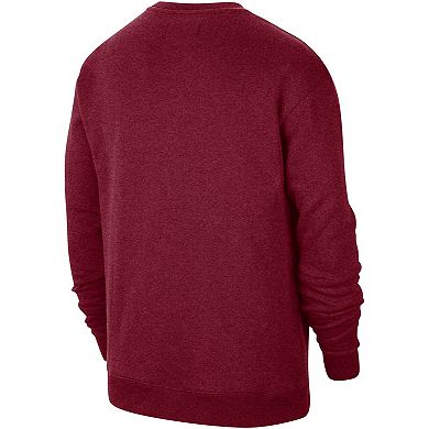 Men's Nike Crimson Alabama Crimson Tide Campus Pullover Sweatshirt