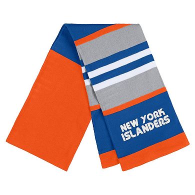 Women's WEAR by Erin Andrews New York Islanders Stripe Glove & Scarf Set