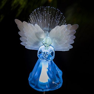 Evergreen Enterprises Angel Fiber Optic Garden Stake