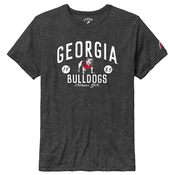 Men's League Collegiate Wear Heather Charcoal Georgia Bulldogs Bendy ...