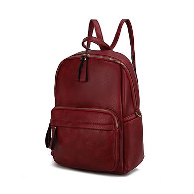 Mkf Collection Yolane Vegan Leather Backpack Convertible Crossbody Bag ...