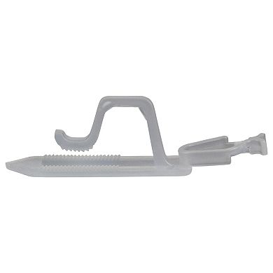 25ct Clear Clay Tile Roof Christmas Light Clips