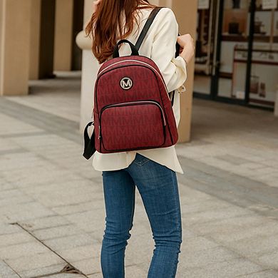 Mkf Collection Fanny Signature Backpack By Mia K