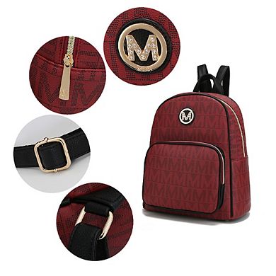Mkf Collection Fanny Signature Backpack By Mia K