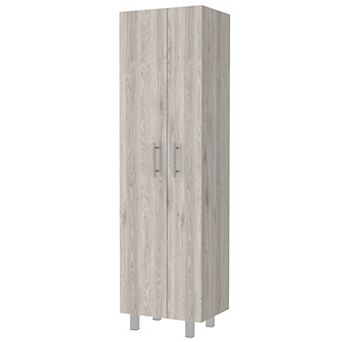 Brooklyn 46 Kitchen Island, Two Shelves, Two Drawers