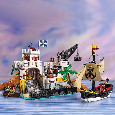 LEGO Icons Eldorado Fortress with Pirate Ship Building Kit 10320 (2509 Pieces)