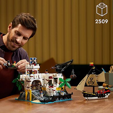 LEGO Icons Eldorado Fortress with Pirate Ship Building Kit 10320 (2509 Pieces)
