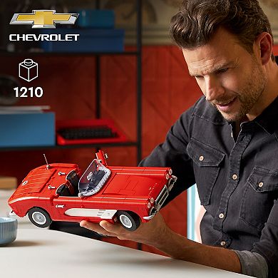 LEGO Icons Corvette Classic Car Model Building Kit 10321 (1210 Pieces)