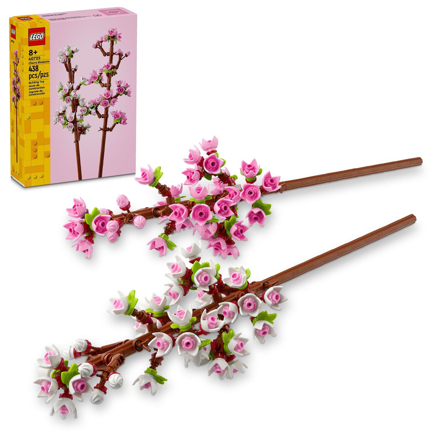 Детский конструктор LEGO Cherry Blossoms Celebration Gift Cherry Blossom 40725 Building Kit (438 Pieces) — фото 1
