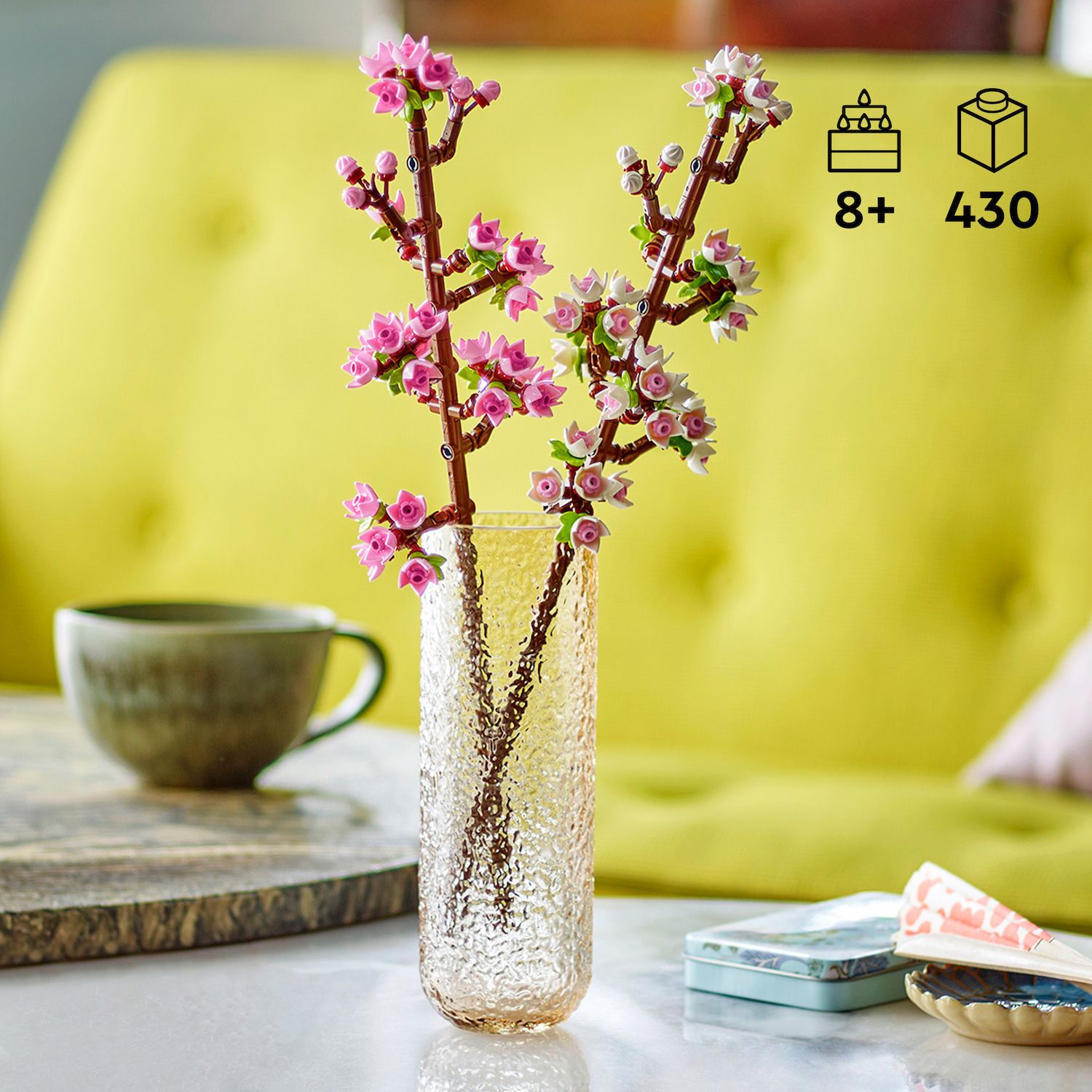 Детский конструктор LEGO Cherry Blossoms Celebration Gift Cherry Blossom 40725 Building Kit (438 Pieces) — фото 2