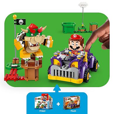 LEGO Super Mario Bowser’s Muscle Car Expansion Set 71431 (458 Pieces)