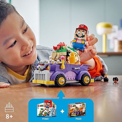 LEGO Super Mario Bowser’s Muscle Car Expansion Set 71431 (458 Pieces)