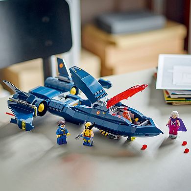 LEGO Marvel X-Men X-Jet Building Toy for Marvel Fans 76281 (359 Pieces)