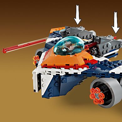 LEGO Marvel Rocket’s Warbird vs. Ronan Kit, 76278 (290 Pieces)