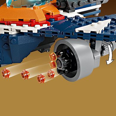 LEGO Marvel Rocket’s Warbird vs. Ronan Kit, 76278 (290 Pieces)