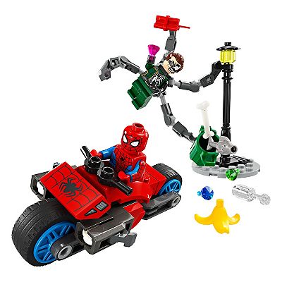 LEGO Marvel Motorcycle Chase: Spider-Man vs. Doc Ock, 76275 (77