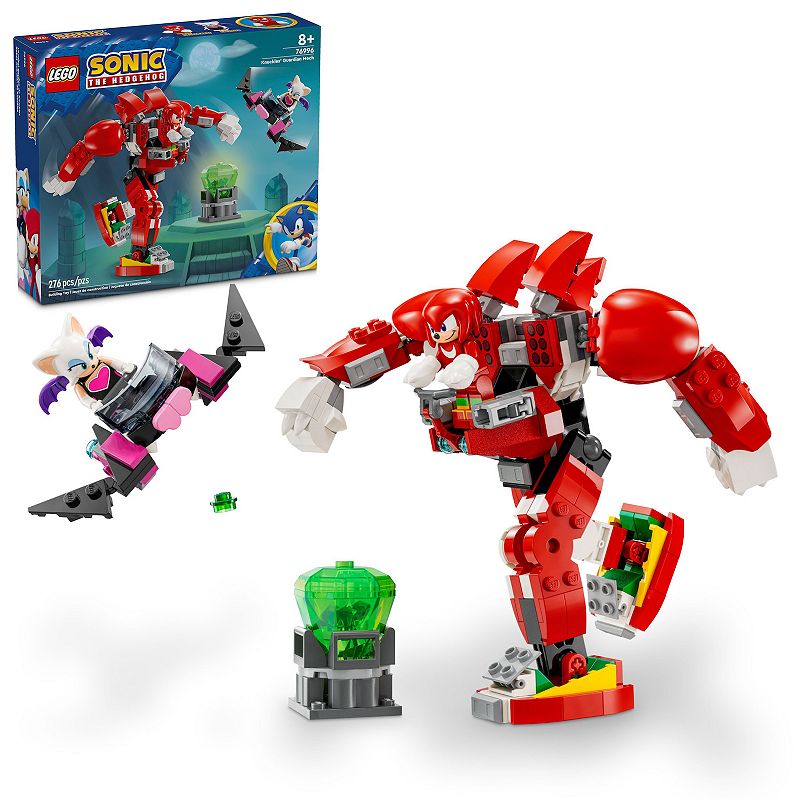 LEGO Sonic the Hedgehog Knuckles' Guardian Mech Building Toy Set