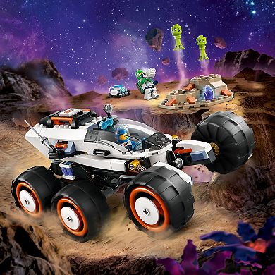 LEGO City Space Explorer Rover and Alien Life Pretend Play Toy 60431 (311 Pieces)