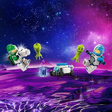 LEGO City Space Explorer Rover and Alien Life Pretend Play Toy 60431 ...