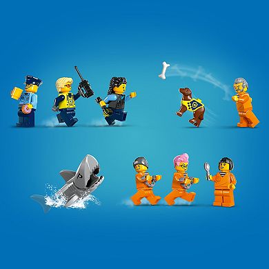 LEGO City Police Prison Island Building Toy 60419 (980 Pieces)
