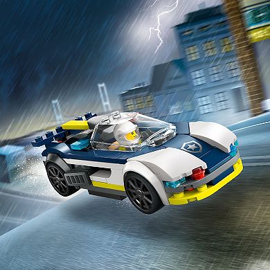 LEGO City Police Car and Muscle Car Chase Pretend Play Toy 60415 (213 Pieces)