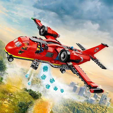 LEGO City Fire Rescue Plane Toy for Kids Set 60413 (478 Pieces)