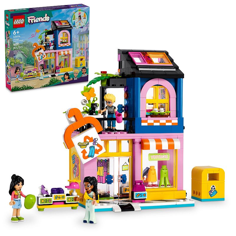 UPC 673419390286 product image for LEGO Friends Vintage Fashion Store Toy Shop 42614, Multi | upcitemdb.com